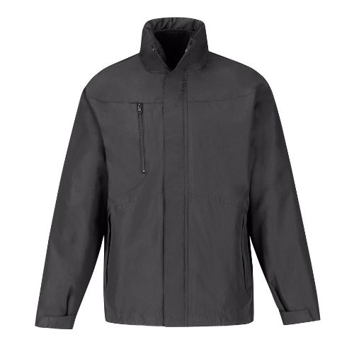 B & C Collection B&C Corporate 3-In-1 Jacket Dark Grey